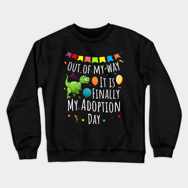 adoption day 2023 Crewneck Sweatshirt by Pharmacy Tech Gifts